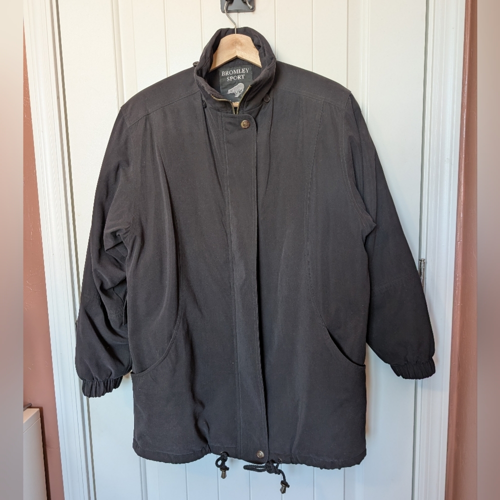 Vintage Bromley Sport Thermal Loft Winter Coat Women’s Small Black